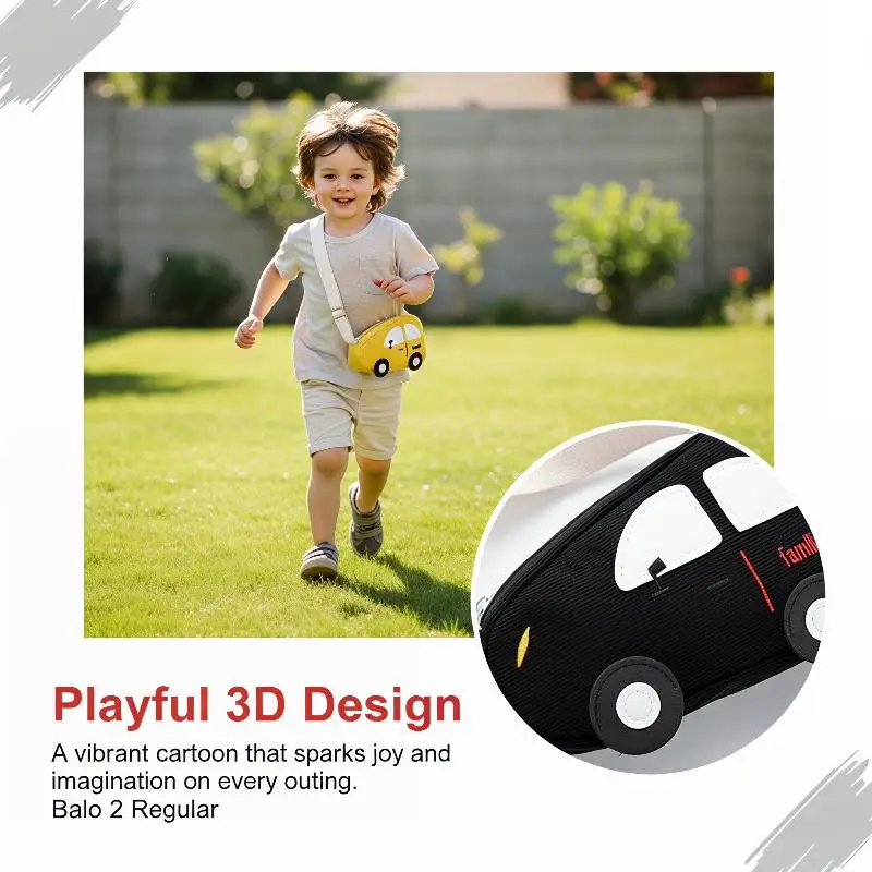 

Mini Car Shape Shoulder Bag for Girls Solid Color Cute Crossbody Handbag Compact Purse for School Events