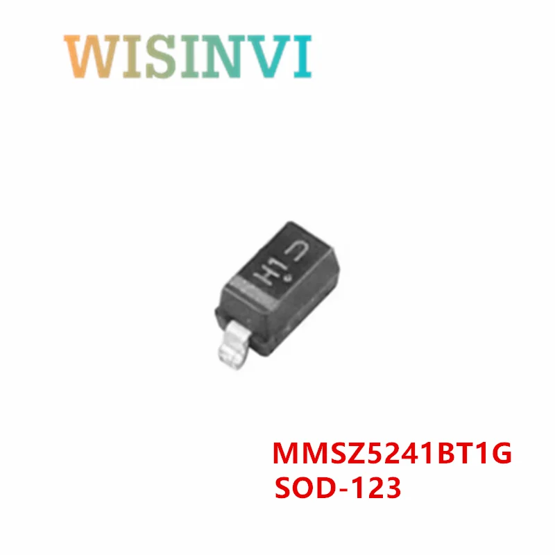 100PCS MMSZ5240BT1G F5 MMSZ5241BT1G H1  MMSZ5242BT1G H2 MMSZ5243BT1G H3 MMSZ5244BT1G H4 MMSZ5245BT1G H5 DIODE ZENER 500MW SOD123