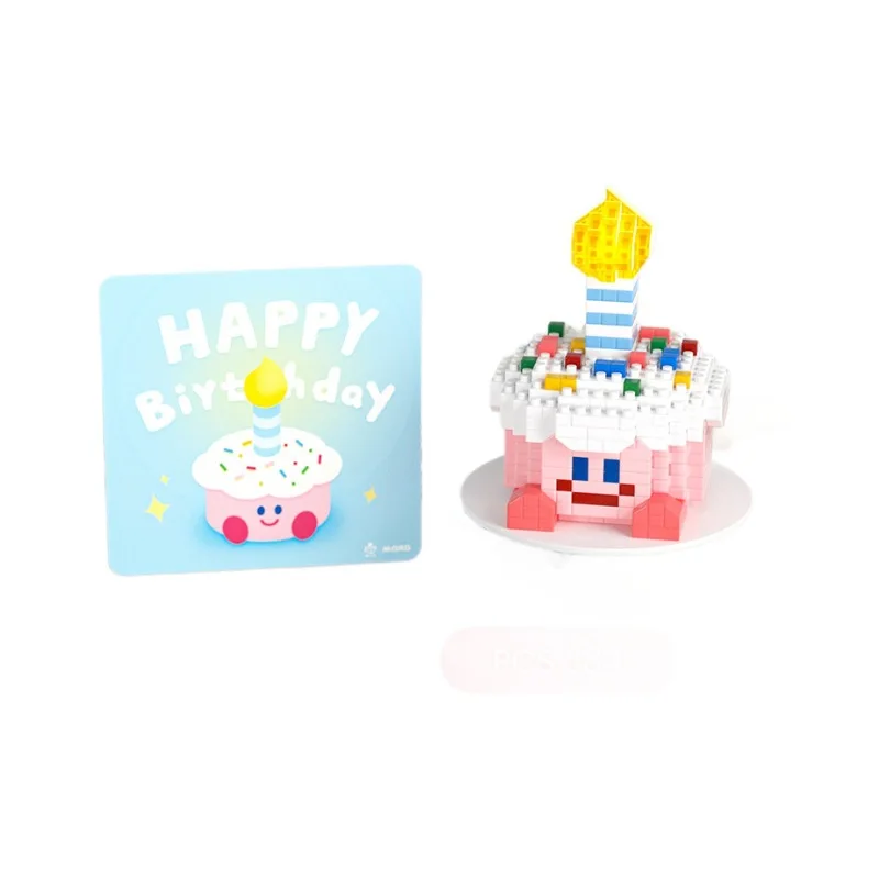 Cake Mini Building Blocks Adults Birthday Gift Brick Toy For Children Girls 6 To 10 Years Old Educational Construction Block Set