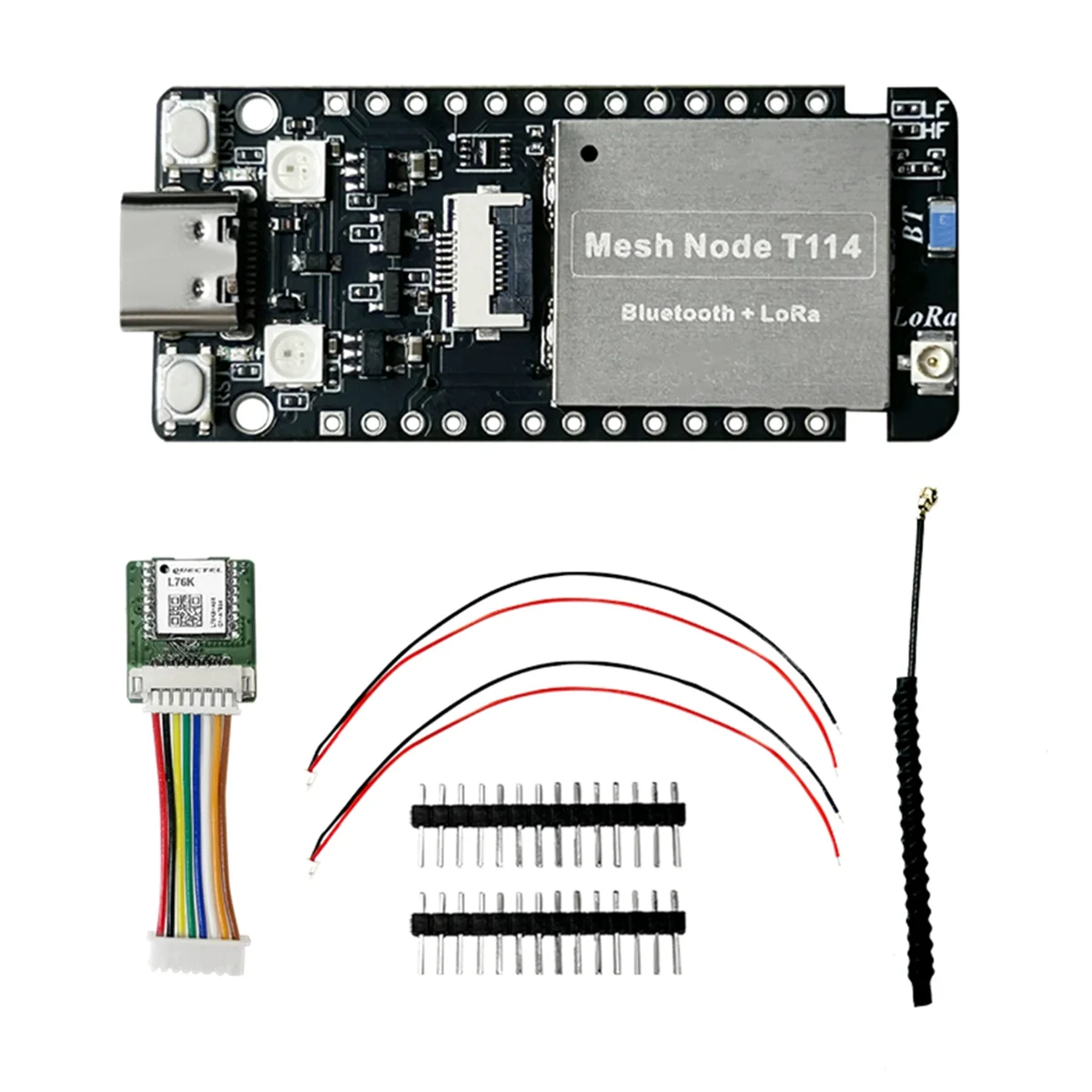 Mesh Node T114 Meshtastic Tracker Nordic NRF52480 SX1262 LoRaWAN LoRa for PositioningDevboard Display BLE WiFi B