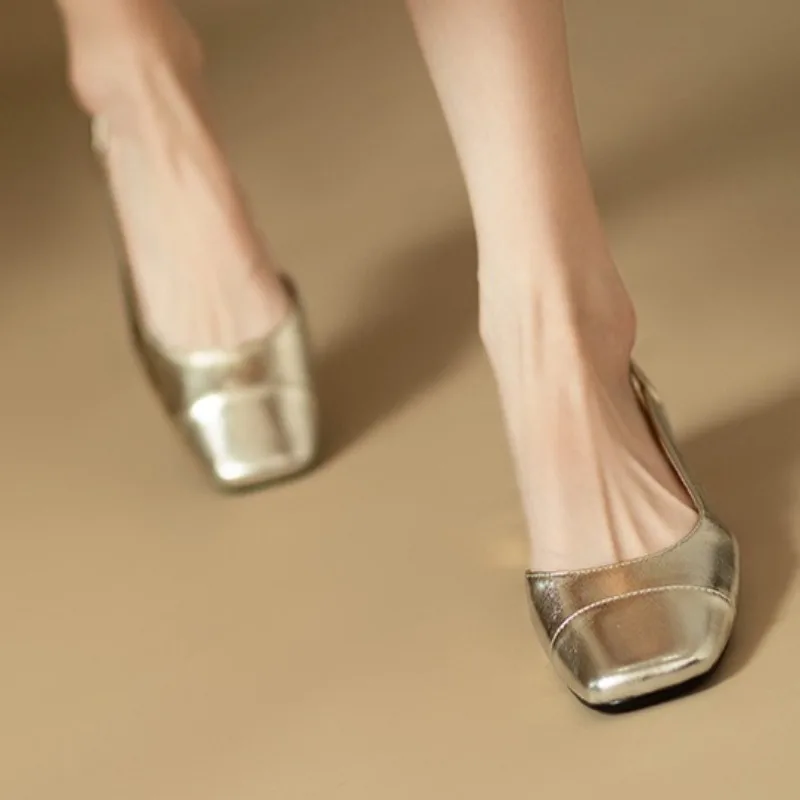 

2023 женские летние новые модные дизайнерские туфли с квадратным носком, элегантные вечерние туфли, легкие износостойкие туфли на высоком каблуке