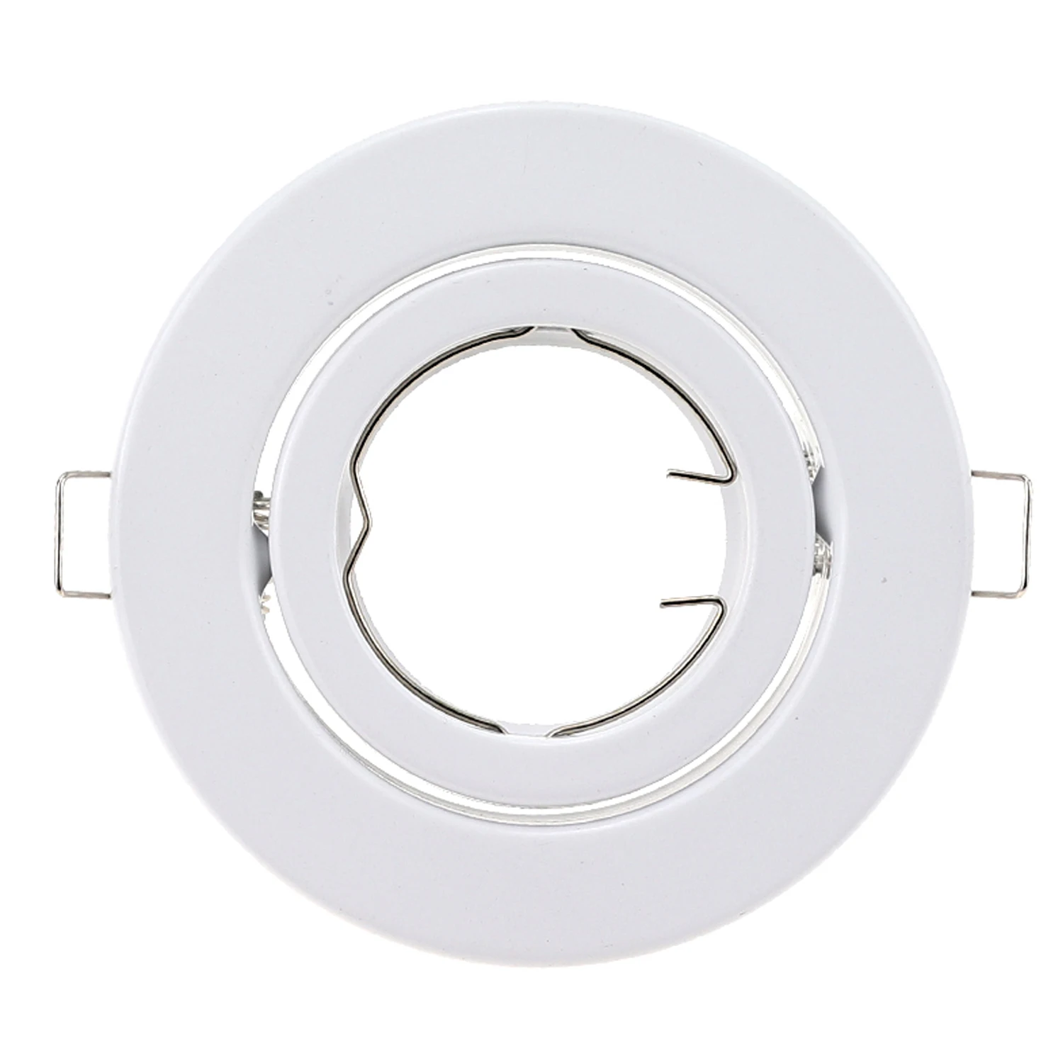 Downlights LED ajustáveis substituíveis, holofotes brancos, luzes de flor do dia, lâmpadas E27, iluminação Light Frame, GU10