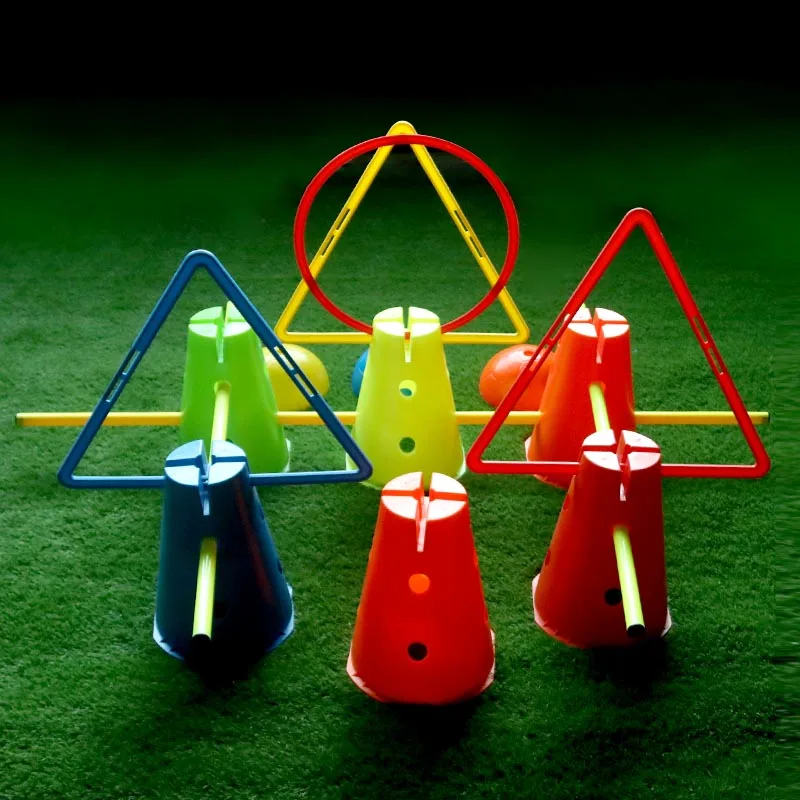 Attrezzatura per l'allenamento sportivo Fooall Baskeall Coni per ostacoli Marcatori per bambini della scuola materna Piccoli ostacoli Attrezzatura per il fitn