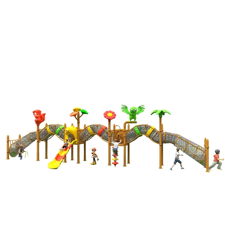 Factori Equipment City Park Plastic Climbing Frame Amusement Adventure Kindergarten  Equipment Children Outdoor Park Playground