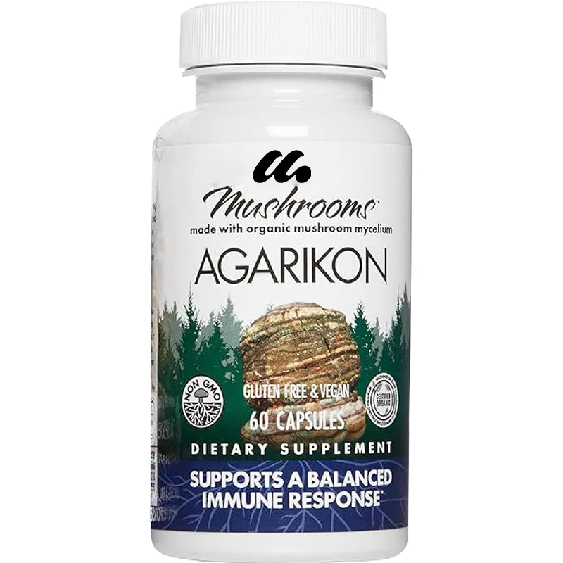 Agarikon capsule - immune system supplement - mushroom supplement - herbal dietary supplement -60 capsules