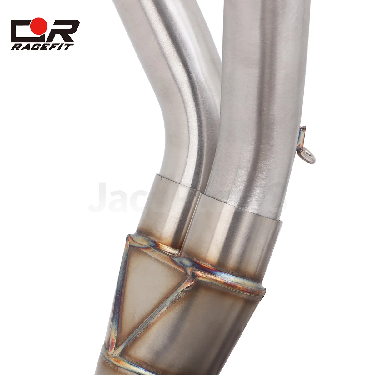 Motorcycle Escape Exhaust System Front Pipe Slip on For CFMOTO 675SS 675SR 675SRR 675NK 2024-2026 4 Mufflers