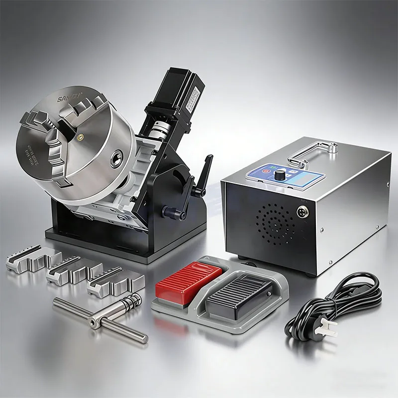 CNC precision indexing speed control rotary table positioner mechanical arm argon arc welding welding welder assembly