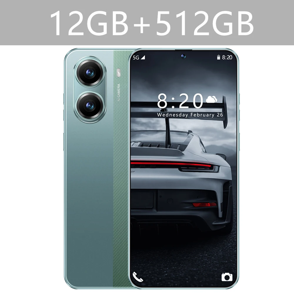 2025 Nieuwe X7 Pro Originele Mobiele Telefoons 7.3inch HD Scherm Smartphone 7800mAh 5G Global Versie Mobiele telefoons Android 14 Mobiele Telefoon