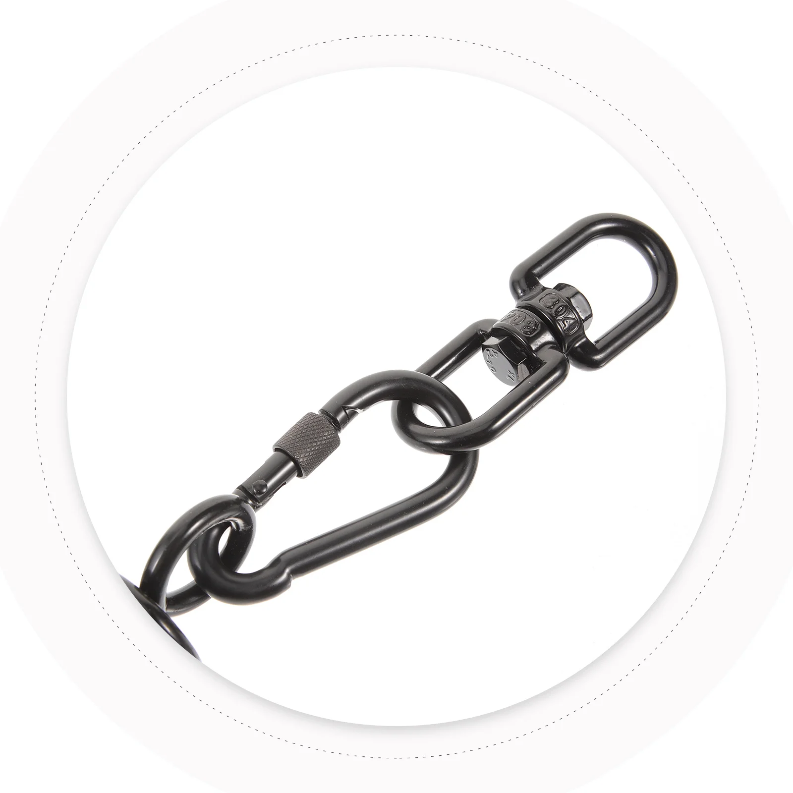 1 مجموعة أرجوحة الربيع مجموعة الثقيلة المعادن سوينغ الربيع كيت للفناء الشرفة سوينغ كرسي معلق أداة دوران مرن