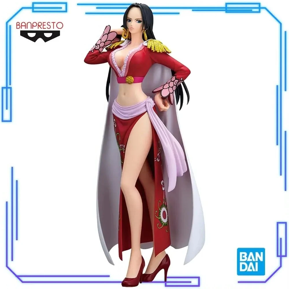 

In Stock Bandai Original Genuine Banpresto Anime ONE PIECE Glitter&Glamours Boa.Hancock Ⅱ 22cm Collections Model Toy Figure Gift