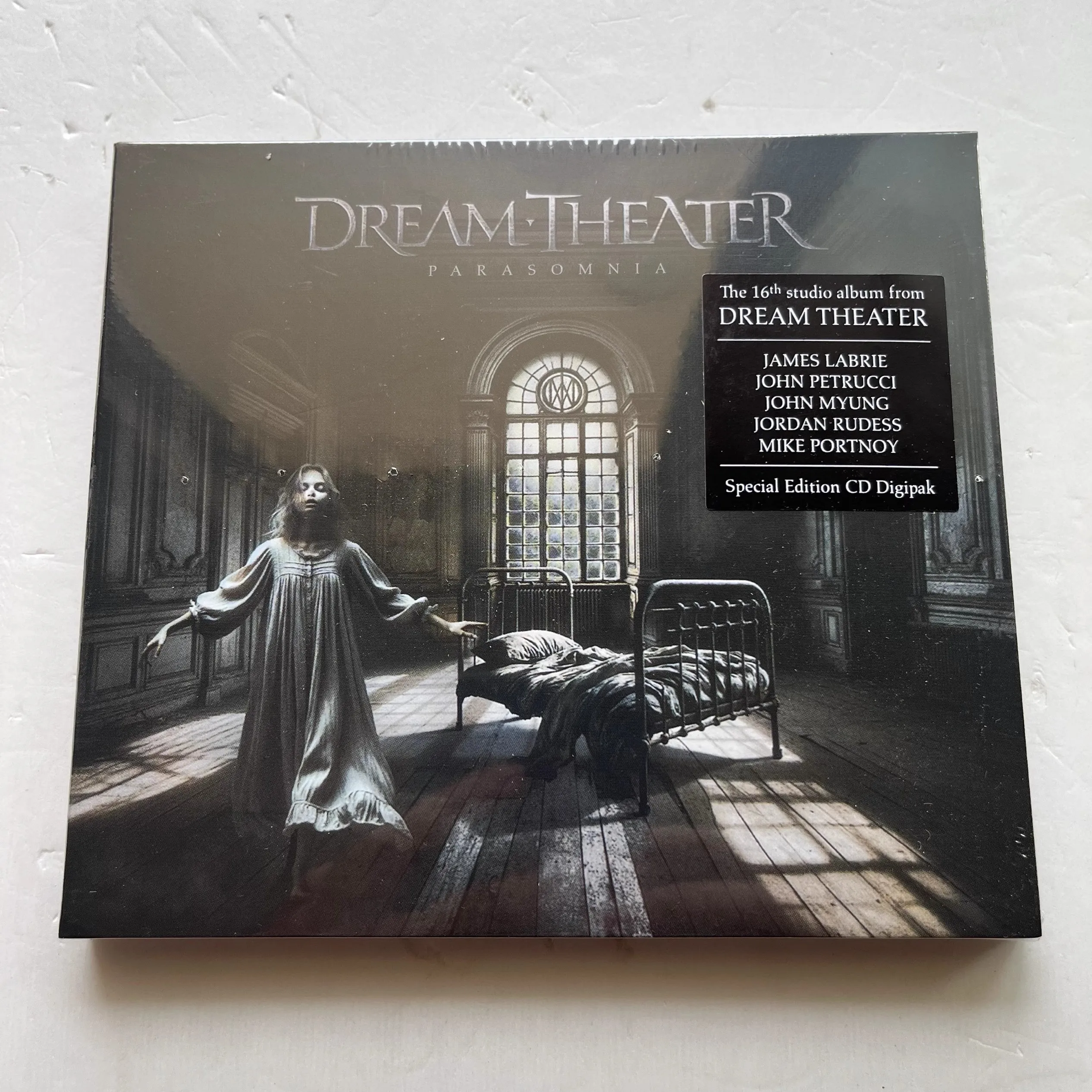 Rock progressivo sonho teatro james lebrie música cd parasomnia álbum noite terror gravação de música cosplay walkman soundtracks caixa