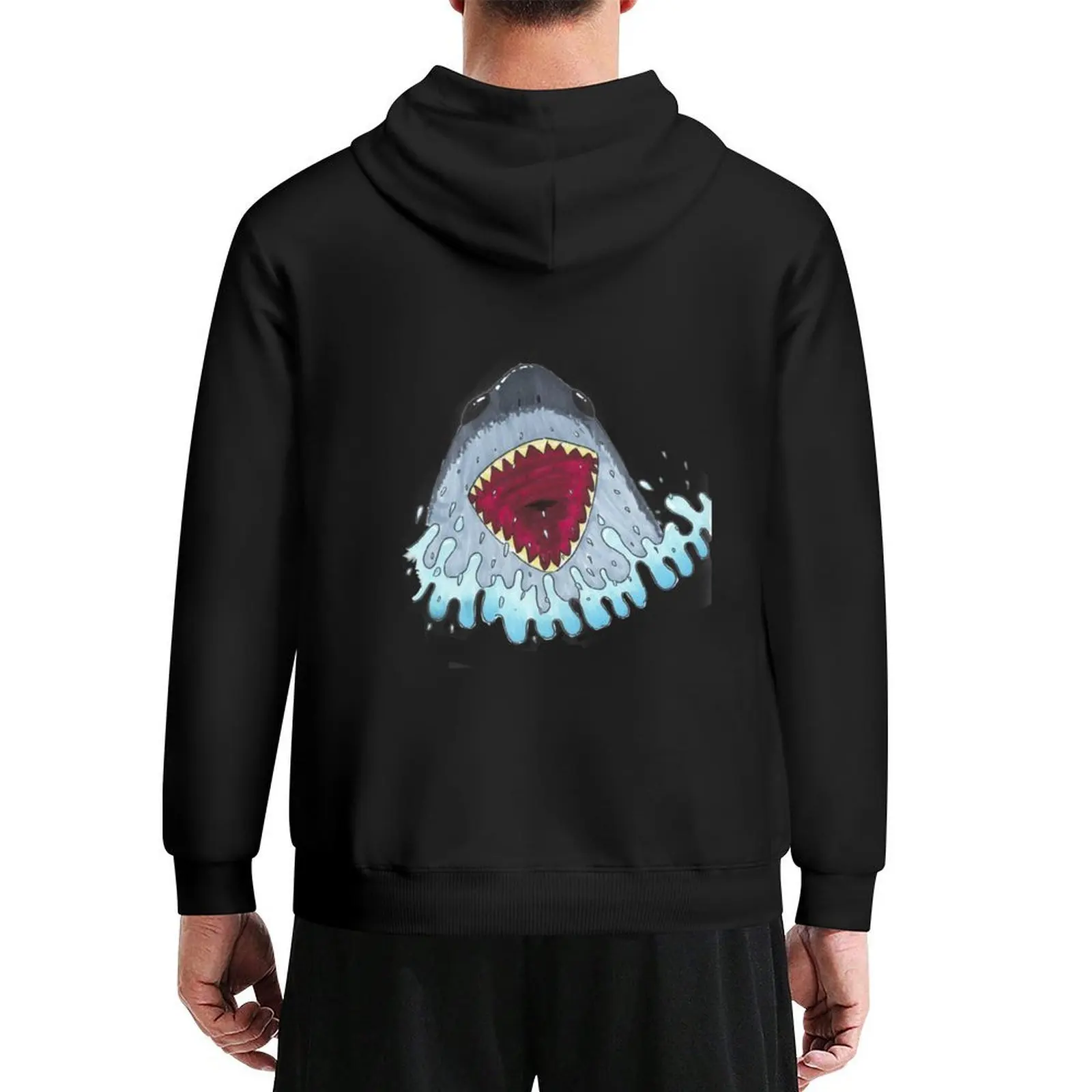 

Joyful Jaws Hoodie men's sweat-shirt japanese style anime clothing men's coat tracksuit men