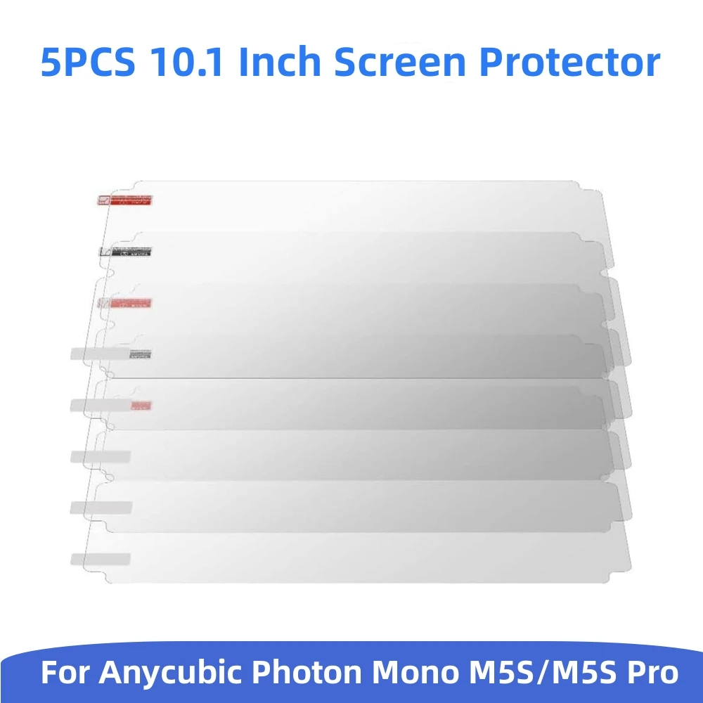 5 Stück Kratzfeste Schutzfolie 10,1 Zoll für Anycubic Photon Mono M5S/M5S Pro LCD - Zubehör für 3D-Drucker – Detail 1