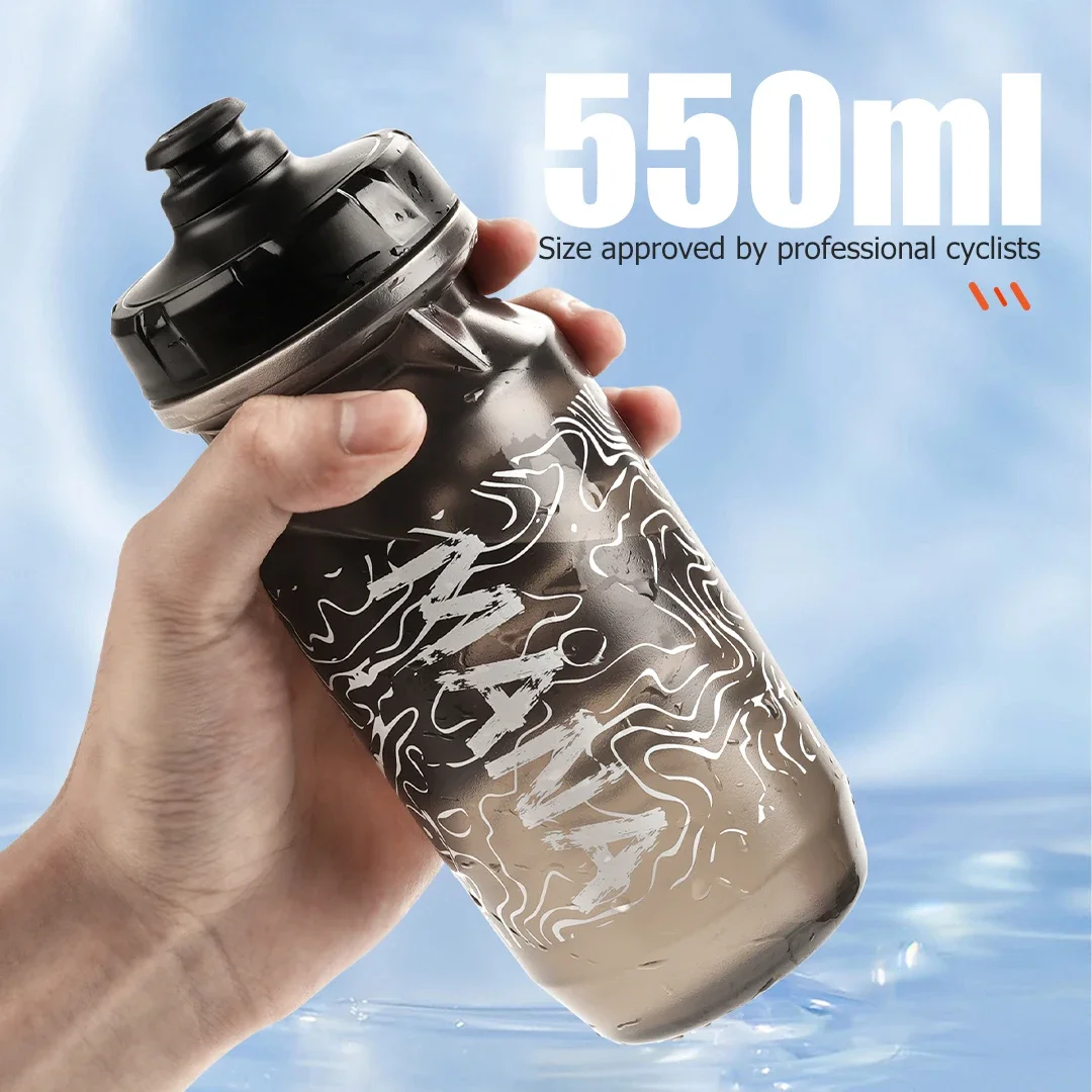 MANA Bicycle Water Bottle Food Grade PP Road MTB Bike Outdoor Sports Plastic Portable Large Capacity Drink Cycling Water Bottle