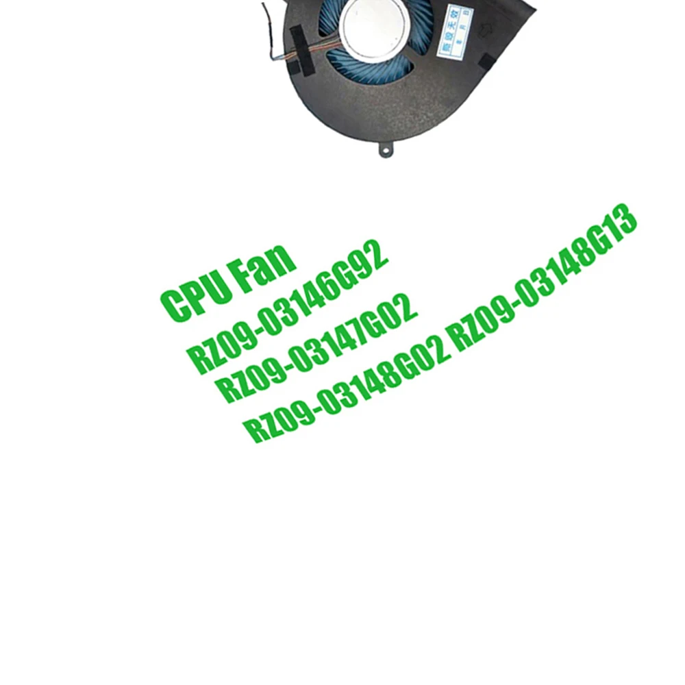CPU Fan For RAZER For Blade Pro 17 RZ09-03146G92 RZ09-03147G02 RZ09-03148G02 RZ09-03148G13 DC5V 2.25W Replacement Laptop CPU Fan