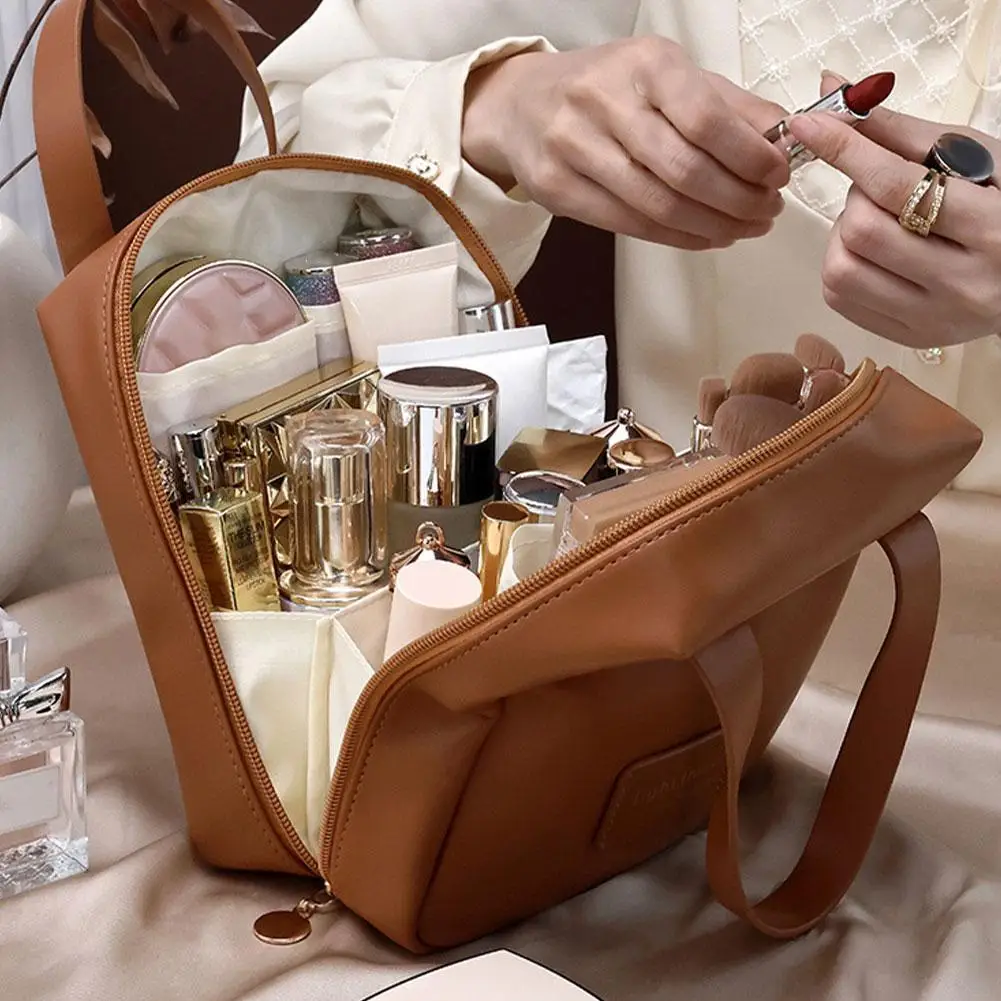 Travel Storage Bag Premium Makeup Bag With Large Capacity Ins Style,  Travel Portable Handbag, Cosmetics Storage Bag