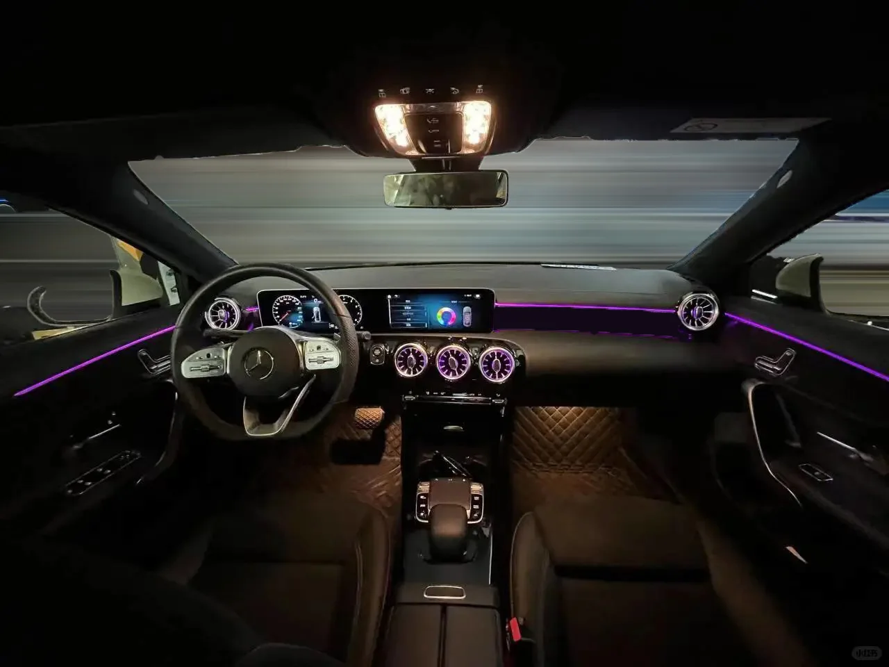 メルセデス · ベンツ W205 X253 W177 W118 W247 W117 W156 W176 W246 雰囲気ランプ RGB シンフォニー車の周囲光インテリア LED ストリップ