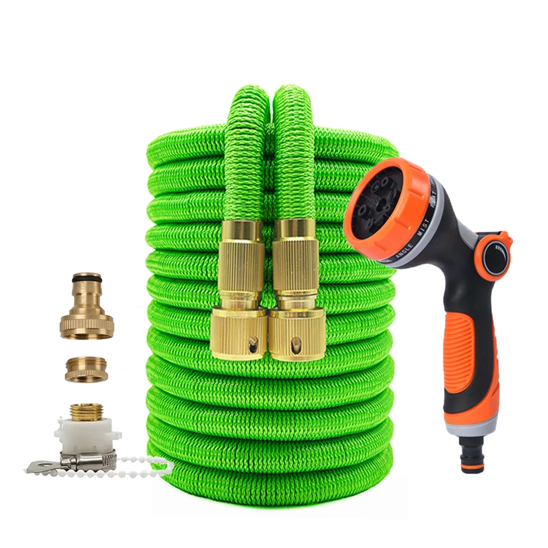 

Scalable Garden Magic Hose High Pressure Car Wash Water Gun Garden Spray Gun Gardening Irrigation Cleaning Supplies