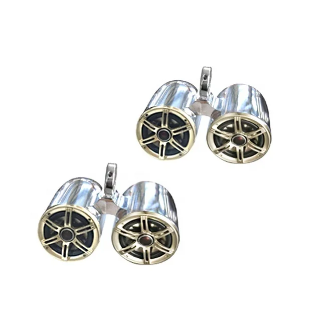 Unisex Pair of Origin Twin Marine Wakeboard Tower Speakers Waterproof Boat Speaker