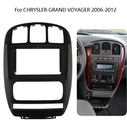 2 Din Car Radio Head Unit Frame Kit For CHRYSLER GRAND VOYAGER 2006-2012 Auto Stereo Panel Trim Bezel Fascia