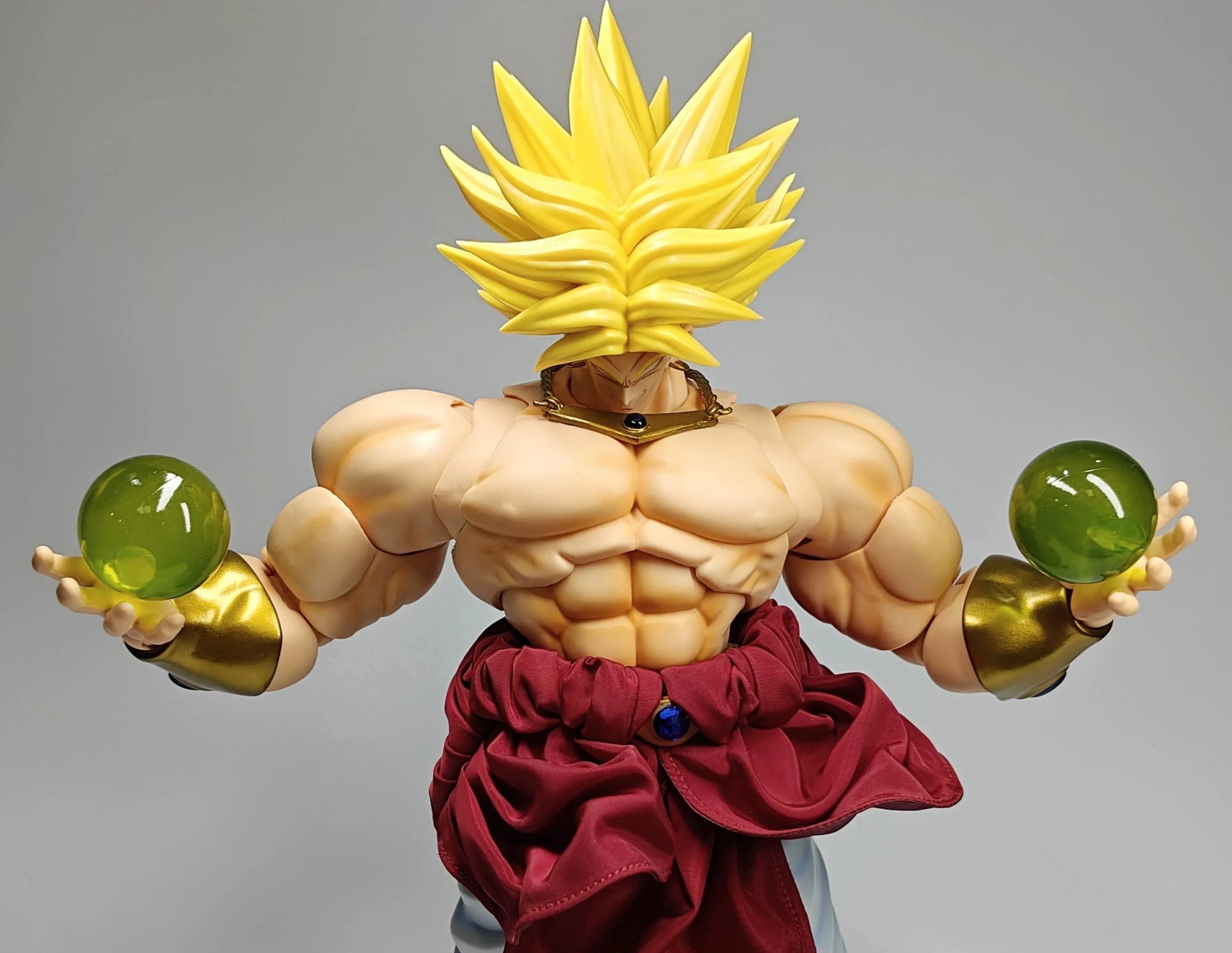 Dragon Ball Zt Broly 1/12 Cloth Skirt Anime Action Figure Toys Model Accessories Built In Iron Wire