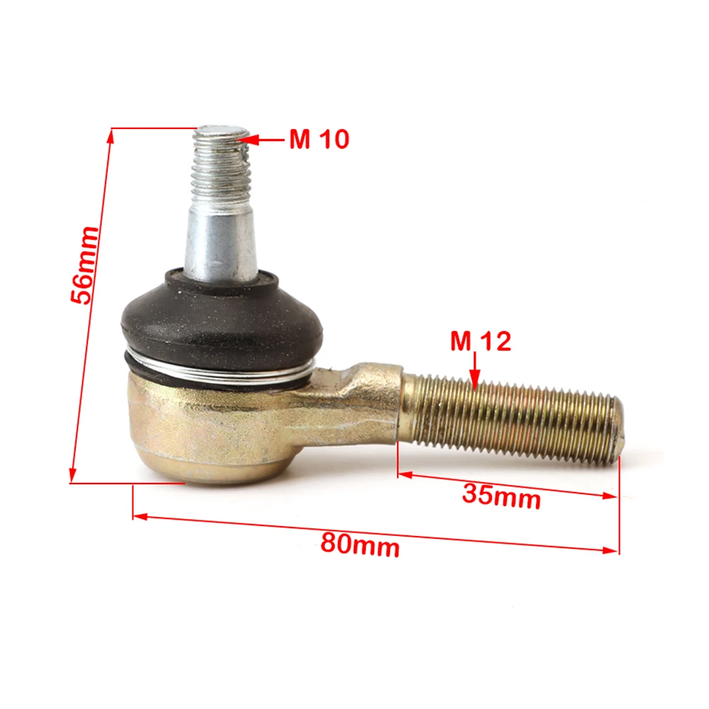 Tie Rod End Kit for Yamaha Raptor Warrior Big Bear 350 Grizzly 550 600 660 700 YFM350 YFM400 YFM550 YFM660 YFM700 YFZ350 YFZ450 view 4