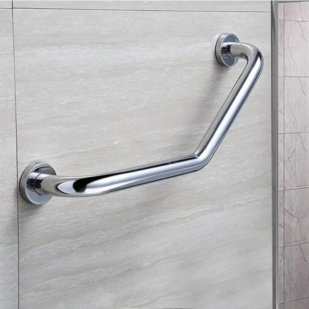 

Stainless Steel Bathroom Handrails Non-Slip Grip Advanced Auxiliary Safety Grab Bars Thicken Balance Support Grab Rail