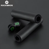 ROCKBROS Cycling Grips Bicycle Grips MTB Silicone Sponge Handlebar Grips Bike Bicycle Handlebars Ultraight