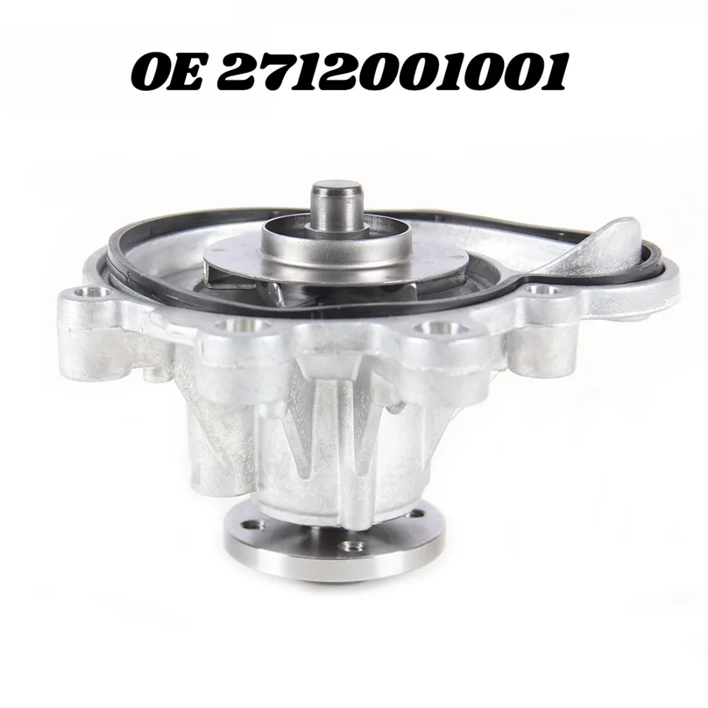 Compatible with Mercedes-Benz C250 2012-2013/2015 SLK250 2012-2015 1.8L Engine Water Pump 2712001001 1472350 2712000201