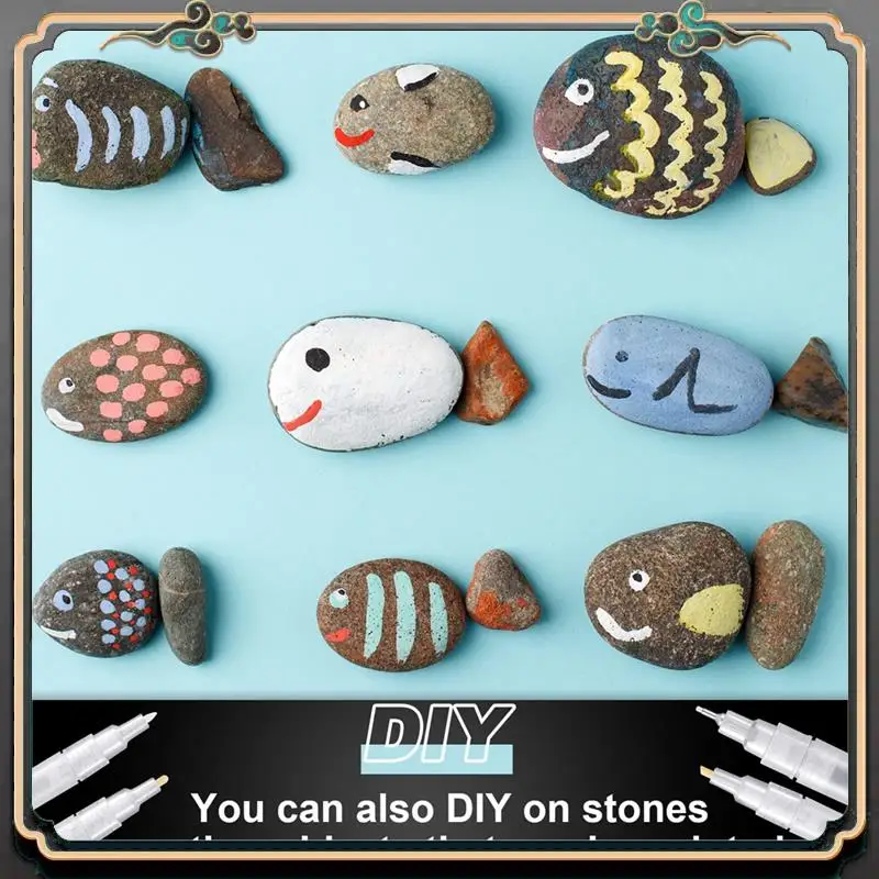 ASMA-مجموعة مكونة من 14 قلم طلاء فارغ قابل للتعبئة، قلم طلاء قابل لإعادة الملء، علامات فارغة شفافة، أنبوب طلاء فارغ #4