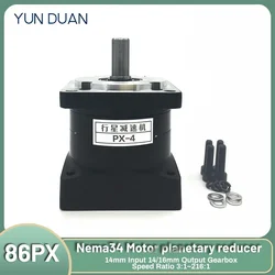 Nema34 86 Stepper Motor Planetary Reducer 60 Servomotor Reducer Brushless Motor Step-Down Gearbox for Increase Torque