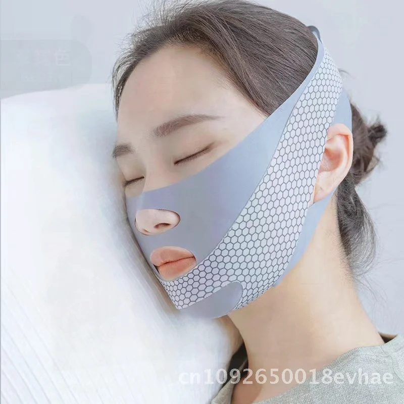كامل الوجه رفع ضمادة الخامس الوجه النحت قناع الطيات الأنفية تنعيم الذقن المزدوجة تقليل الوجه التحف لشد #5