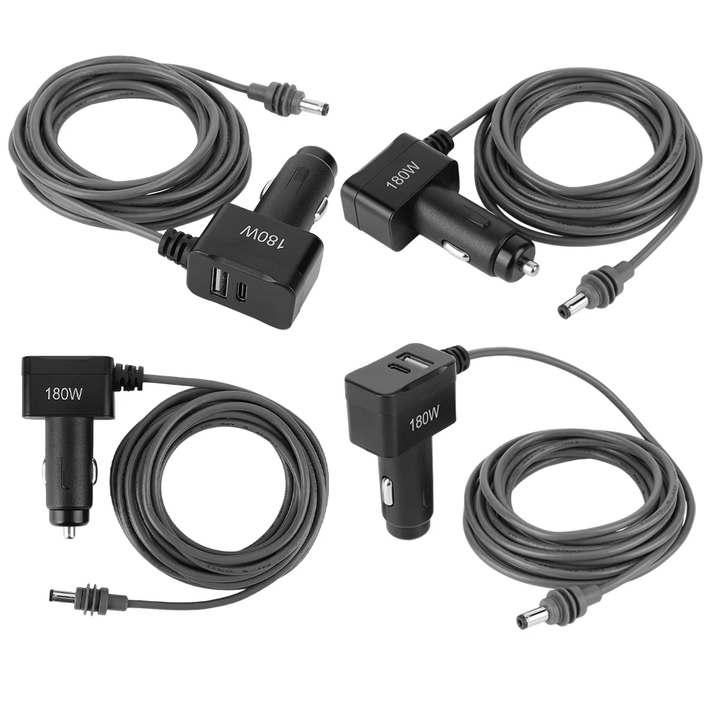 Kabel Starlink Mini 3-w-1 Ładowarka Samochodowa Kabel Zasilający DC 12V-24V Adapter Zapalniczki do Akcesoriów Starlink Mini