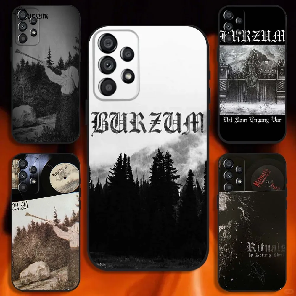 

Burzum Filosofem Phone Case For Samsung Galaxy A20,A21s,A22,A31,A32,A52,A53,A72,73,A80 Soft Black Cover
