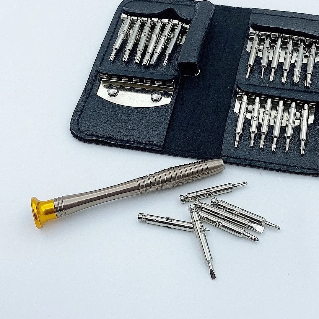 25 in 1 Multifunctional Precision Screwdriver Tool Set Mobile Phone Computer Disassembly and Repair Box