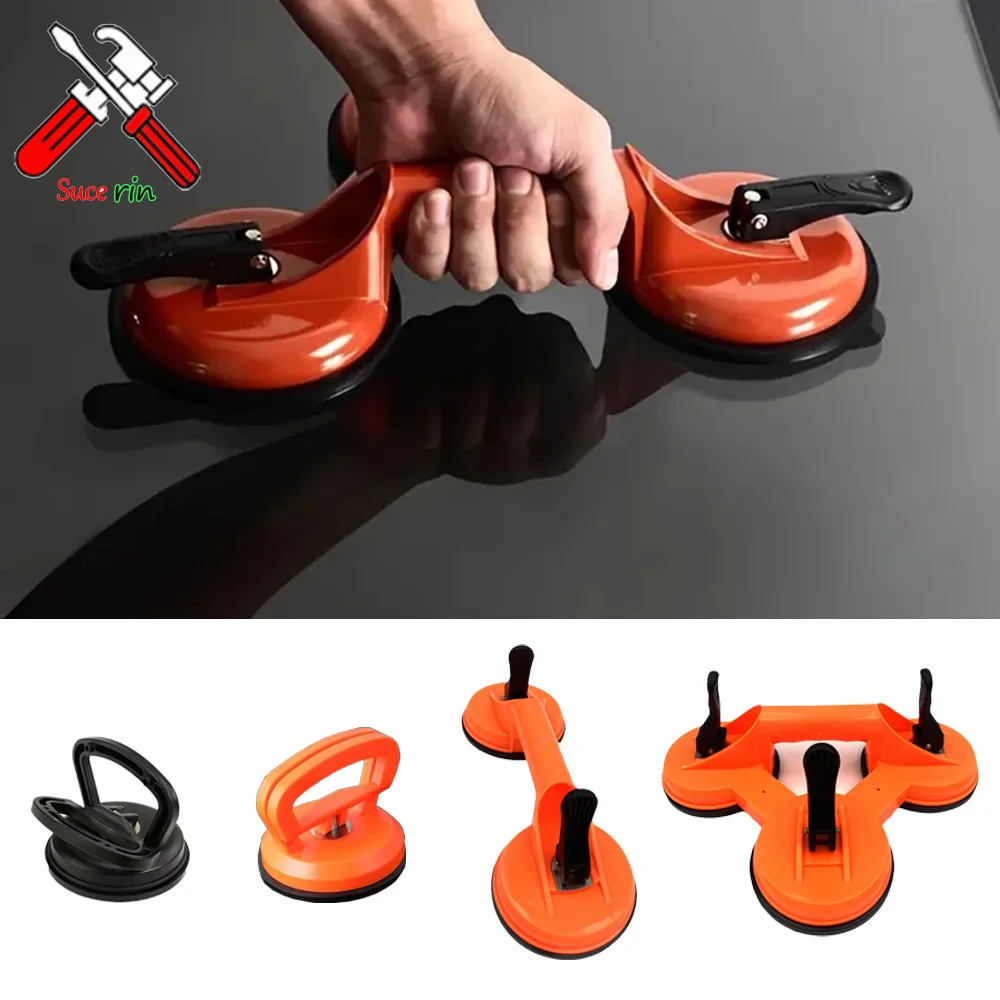 Vacuum Strong Suction Cup Heavy Duty Vacuum ABS Handle for Glass Tile Floor Ceramic Suction Cup Lifting Car Dent Repair Tool