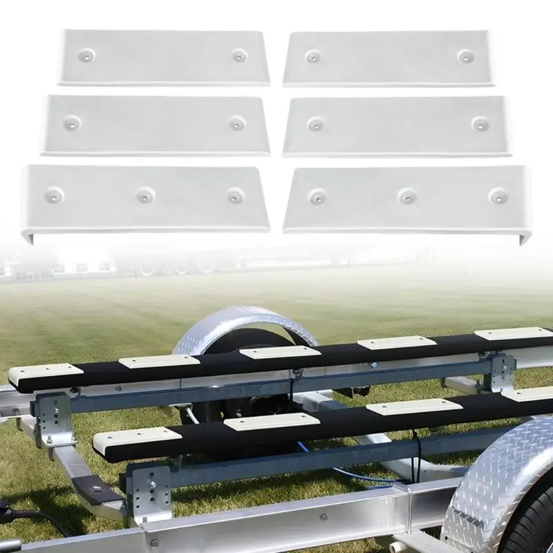 Heavy Duty Marine Trailer Bunk Pads Easy to Install Trailer Support Pads Adjustable Boat Bunk Pads for Yachts & Ships