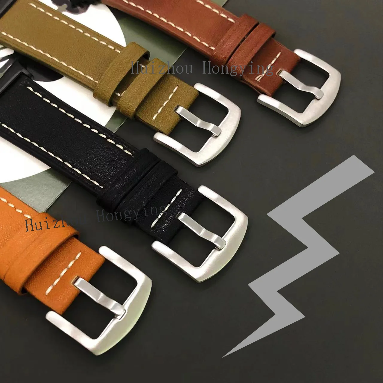 سوار كلاسيكي كلاسيكي ناعم لساعة سامسونج جالاكسي الترا 47 ملم إكسسوارات ساعات PU أساور معصم رياضية للرجال والنساء #4