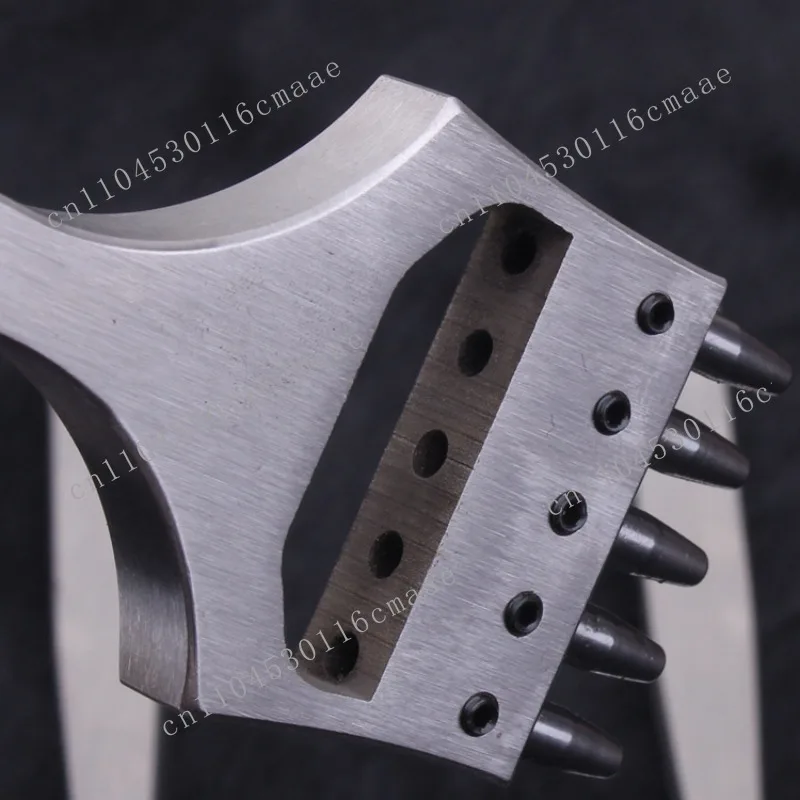 Strap Punch, Leather Goods DIY Tools, Strap Cut 6.5 Pitch Multi-specification Punch Round Punch, Strap Cut Round Cut