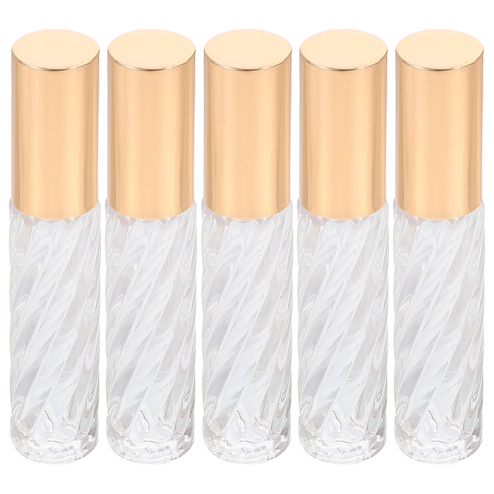 

Набор из 5 герметичных флаконов-роллеров для эфирных масел, маленькие стеклянные портативные емкости для путешествий, контейнеры для жидкостей