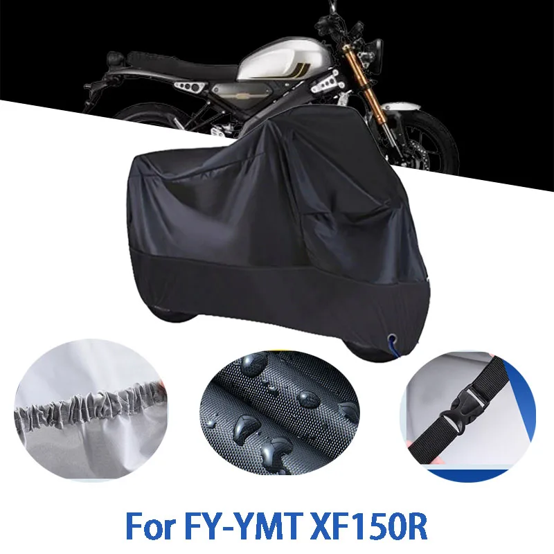 

Motorcycle Full Covers For FY-YMT XF150R Car Outdoors Sun Protection Dust No Ear Thickened Oxford Clothcover Accessories