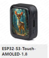 ESP32-S3 Development Board 1.46 Inch Round LCD Display Xiaozhi Artificial Intelligence Voice AI