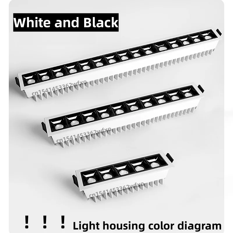 Dimmable LED downlight Spotlights 2w4w6w10W20W30W Grille lights COB ceiling lights Living room kitchen interior lighting bulbs