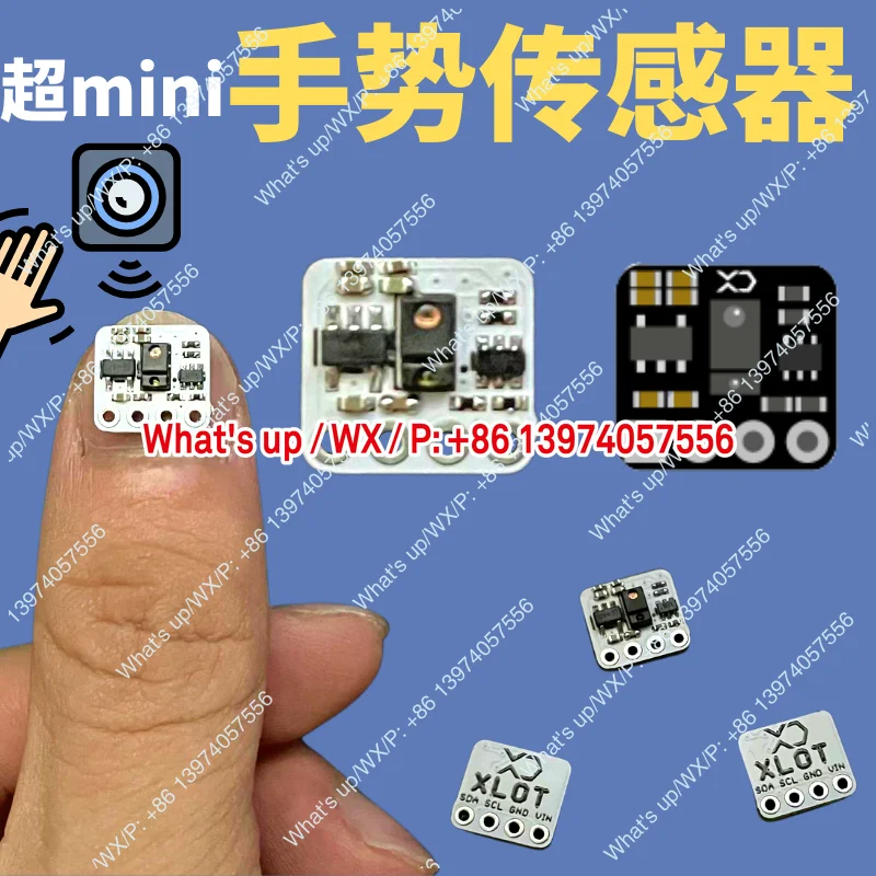 Ultra mini gesture sensor sensing motion direction RGB color recognition module Arduino Raspberry Pi