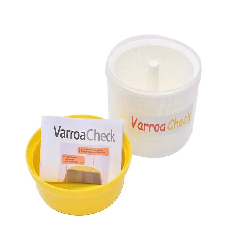 

Beekeeping Beehive Varroa Easy Check VarroaMite Test Bottle for Beekeeper Equipment Bees Tools