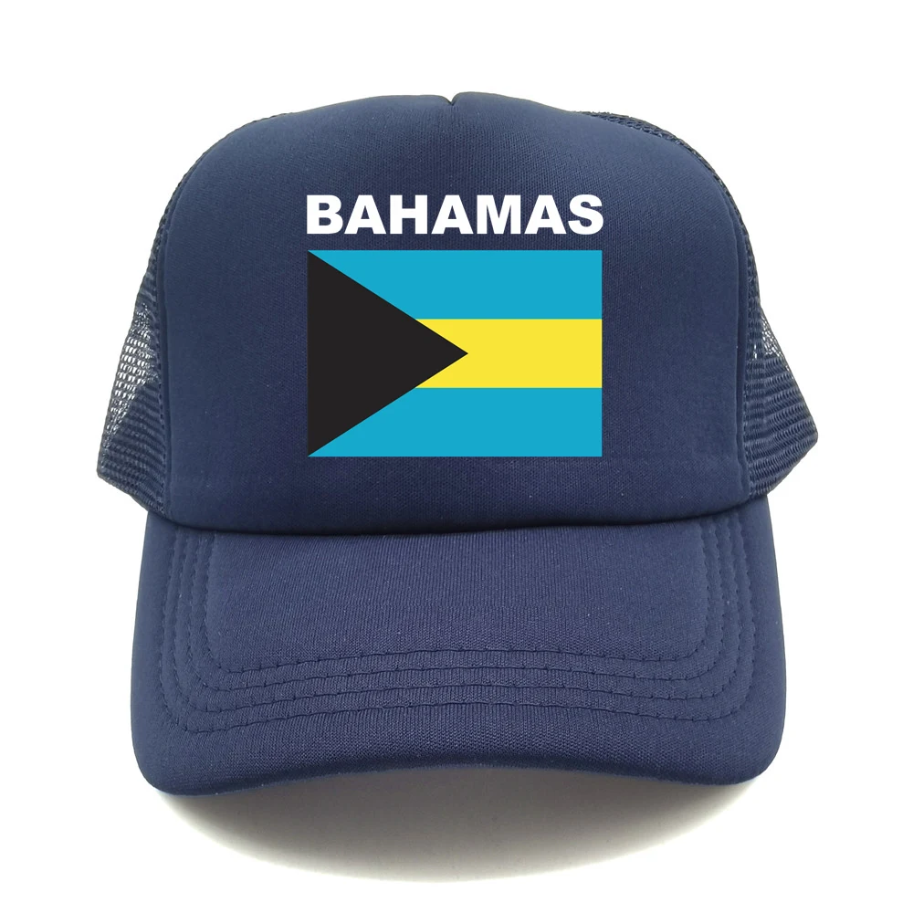 Bahamas Trucker Cap Men Cool Bahamas Hat Baseball Cap Unisex Mesh Net Caps