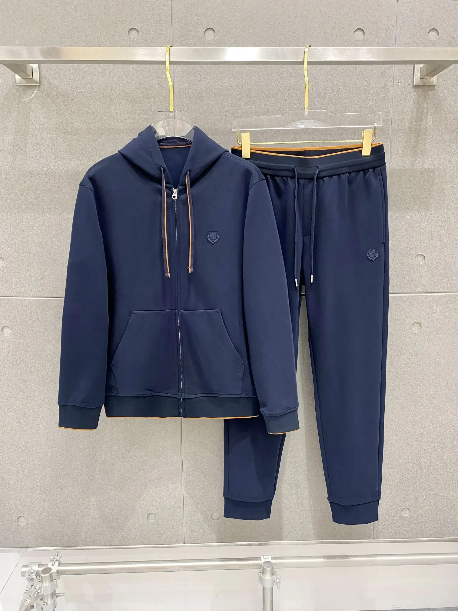 BILLIONAIRE BLKA CPTG Sportswear cotton set men 2025 Autumn Winter New sports comfortable straight Casual Hooded Size M-3XL