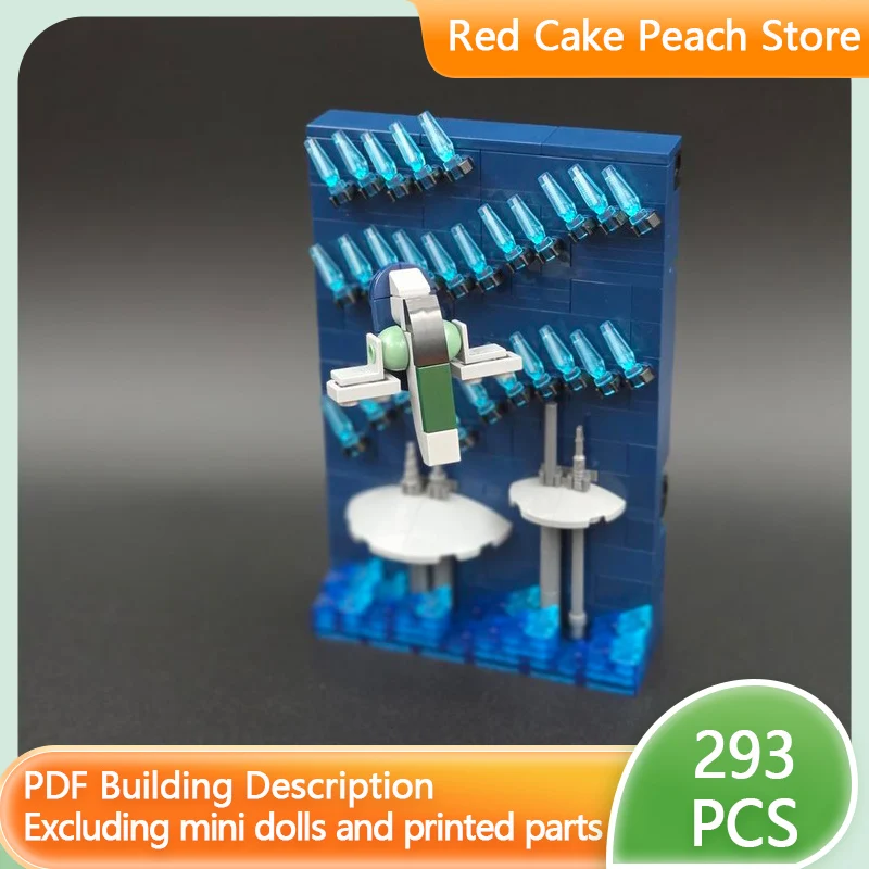 

Star Movies Model MOC Building Bricks Space Movie Ornaments Modular Technology Gifts Holiday Assemble Children Toys Suit