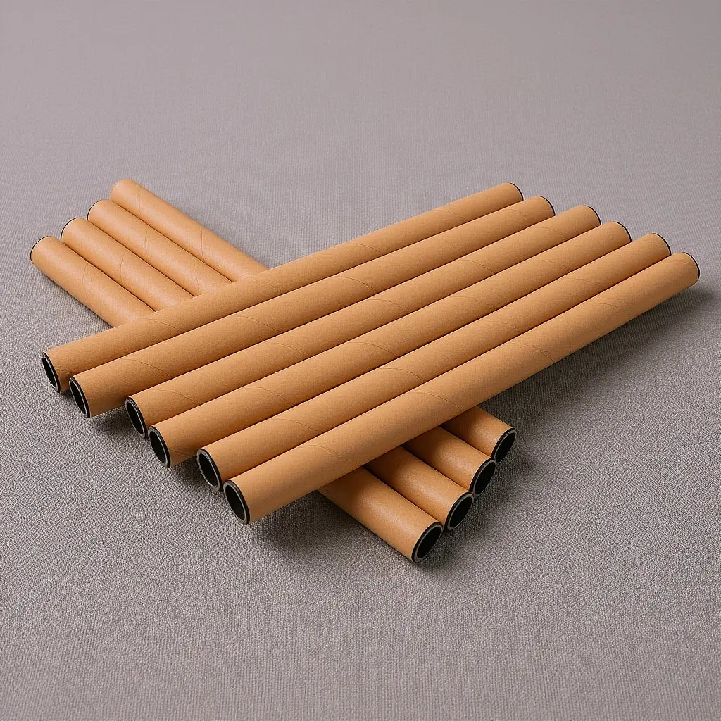 

10Pcs Poster Tubes for Mailing and Storage Brown Cardboard Tubes for Artwork Posters Prints Drawings Protection Shipping Tube