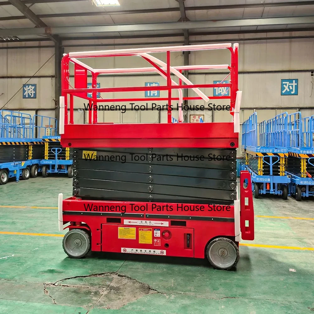 Portable Scissor Lift High Altitude Mobile Hydraulic Platform 6m 8m 10m 12m Factory Direct Sales Supply for Construction And Mai